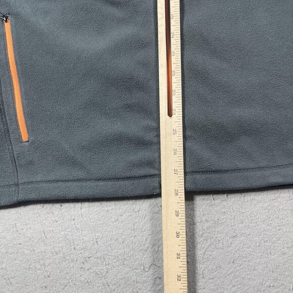 Eddie Bauer Jacket Mens Large Gray Fleece First Ascent Full Zip Outdoor Pockets - Picture 6 of 10